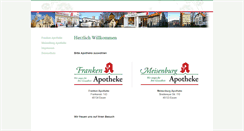 Desktop Screenshot of franken-apotheke-essen.de